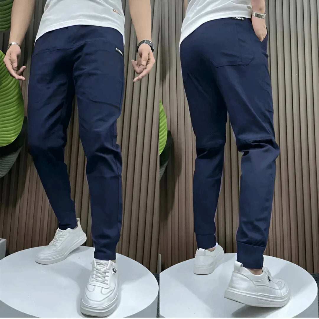 Paolo | Pantaloni cargo elasticizzati premium