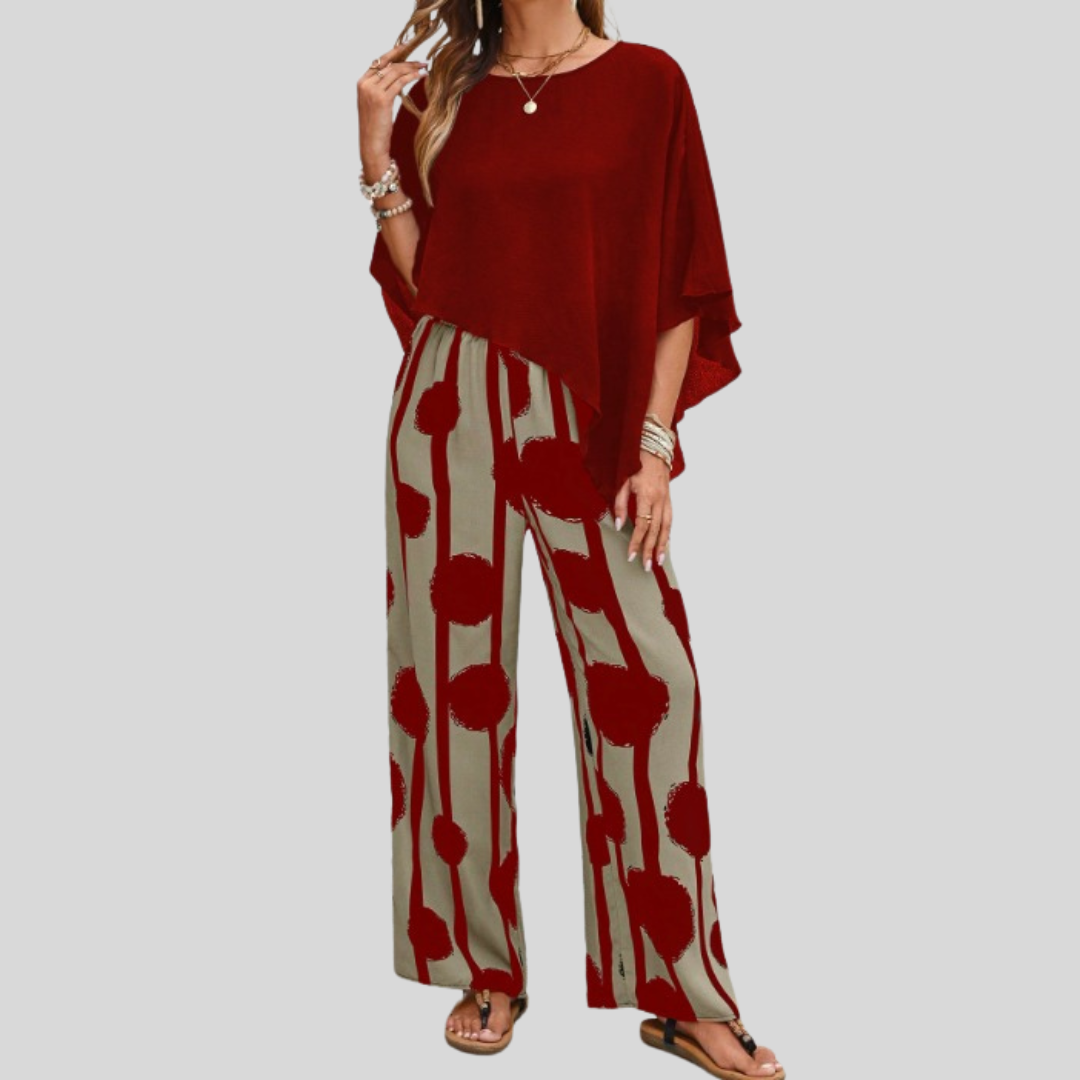 VITTORIA™|COORDINATO DONNA STAMPATO