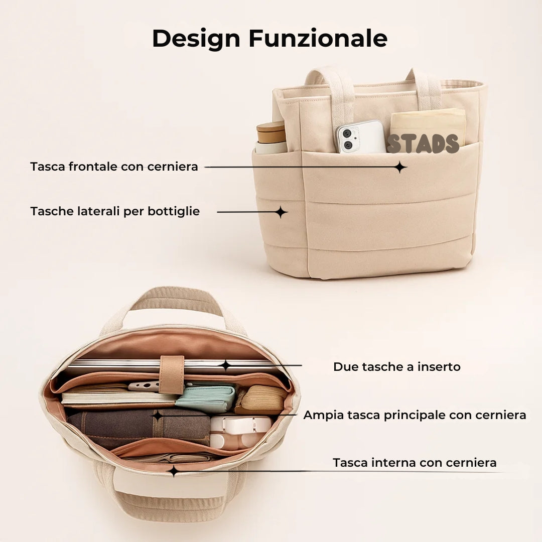 WILLOW™|BORSA TRAPUNTATA