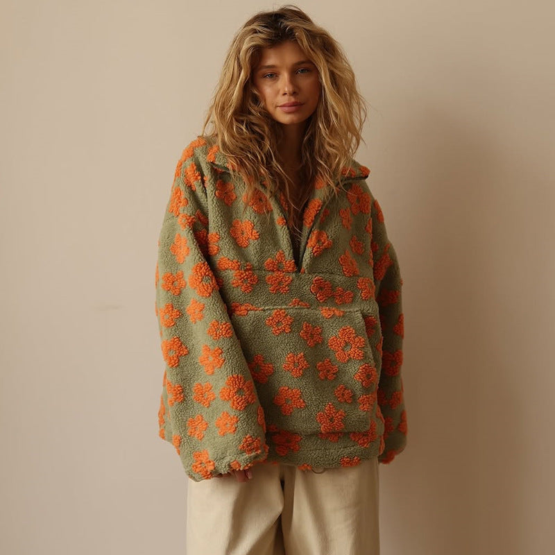 Evelina | Maglione in pile Bloom